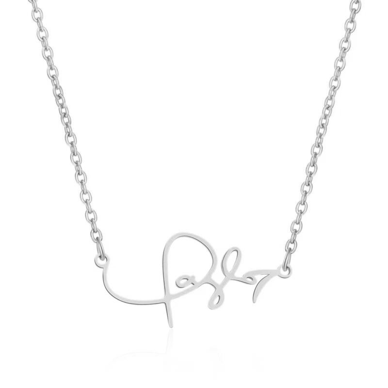 Swiftie Necklace – Gold and Silver Stainless Steel, Inspired by Taylor Swift | 16" Chain, Waterproof & Non-Tarnish - Image 4