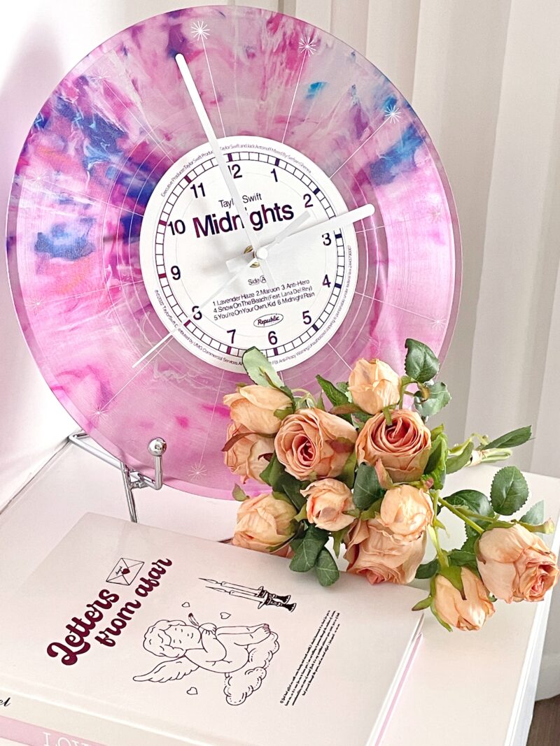 Taylor Swift Midnights Vinyl Record Wall Clock | Taylor Gift | Swiftie Merch - Image 9