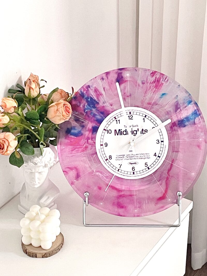 Taylor Swift Midnights Vinyl Record Wall Clock | Taylor Gift | Swiftie Merch - Image 8
