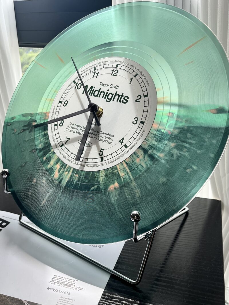 Taylor Swift Midnights Vinyl Record Wall Clock | Taylor Gift | Swiftie Merch - Image 15