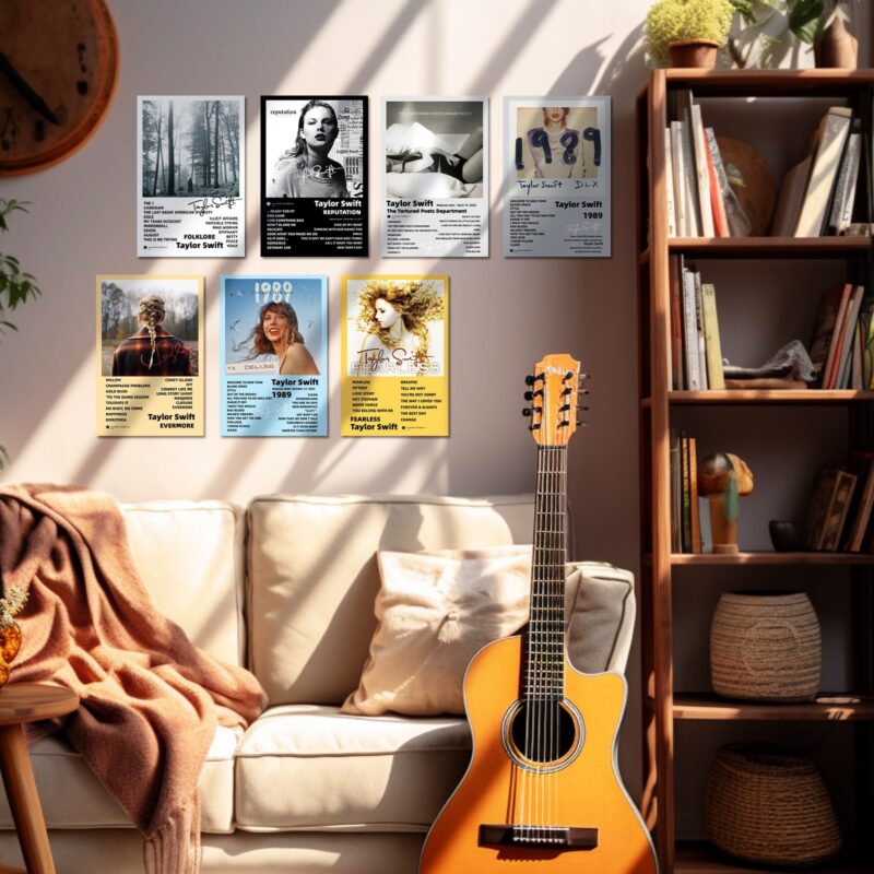 Taylor Swift Physical Posters 14pcs | Album Cover Poster | Poster Print Wall Art | Custom Poster | NO FRAME - Image 7