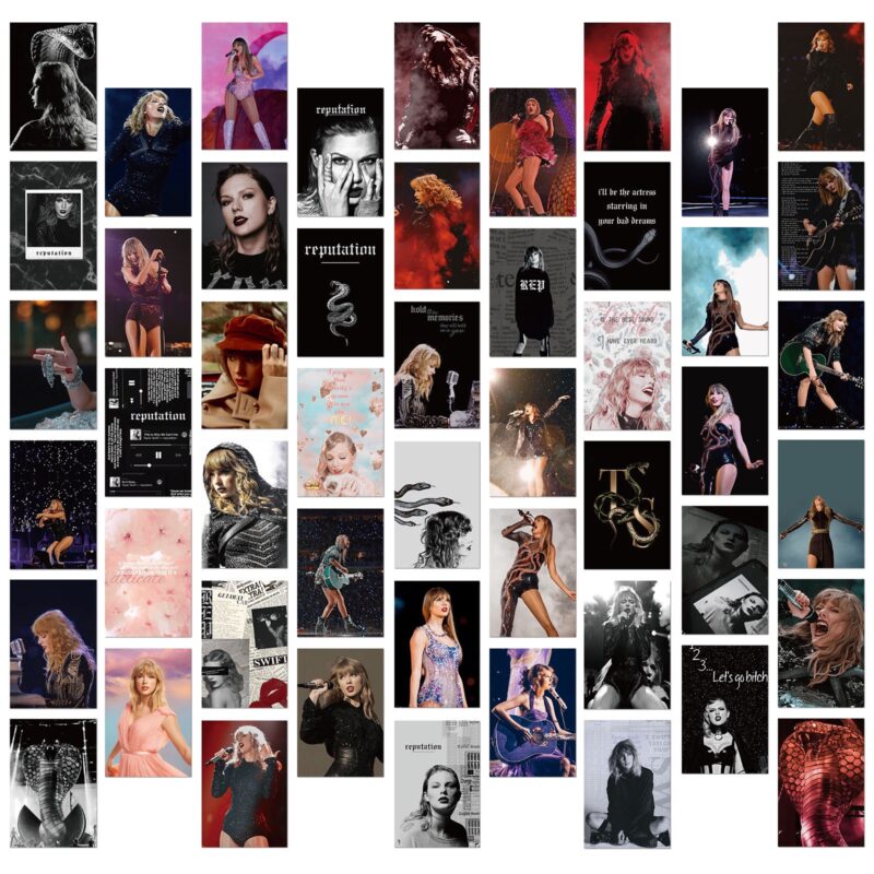 Taylor Swift Physical Art Print 50pcs | The Eras Tour Poster | Mini Print Wall Art | NO FRAME - Image 5