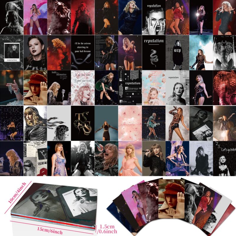 Taylor Swift Physical Art Print 50pcs | The Eras Tour Poster | Mini Print Wall Art | NO FRAME - Image 8