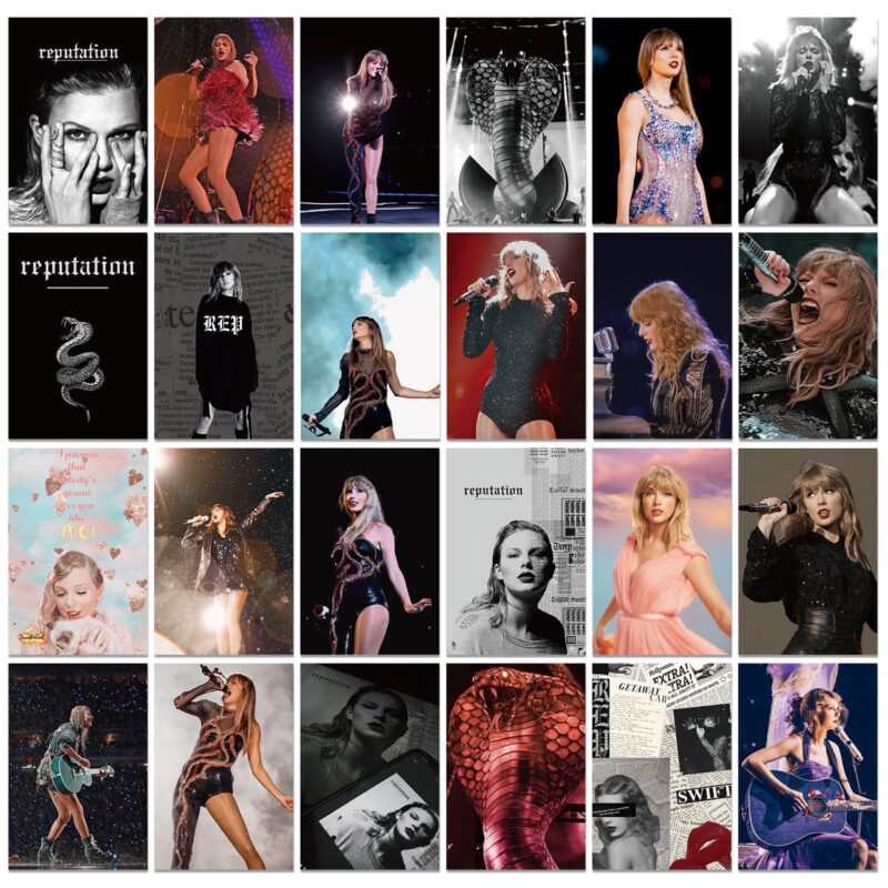 Taylor Swift Physical Art Print 50pcs | The Eras Tour Poster | Mini Print Wall Art | NO FRAME - Image 10