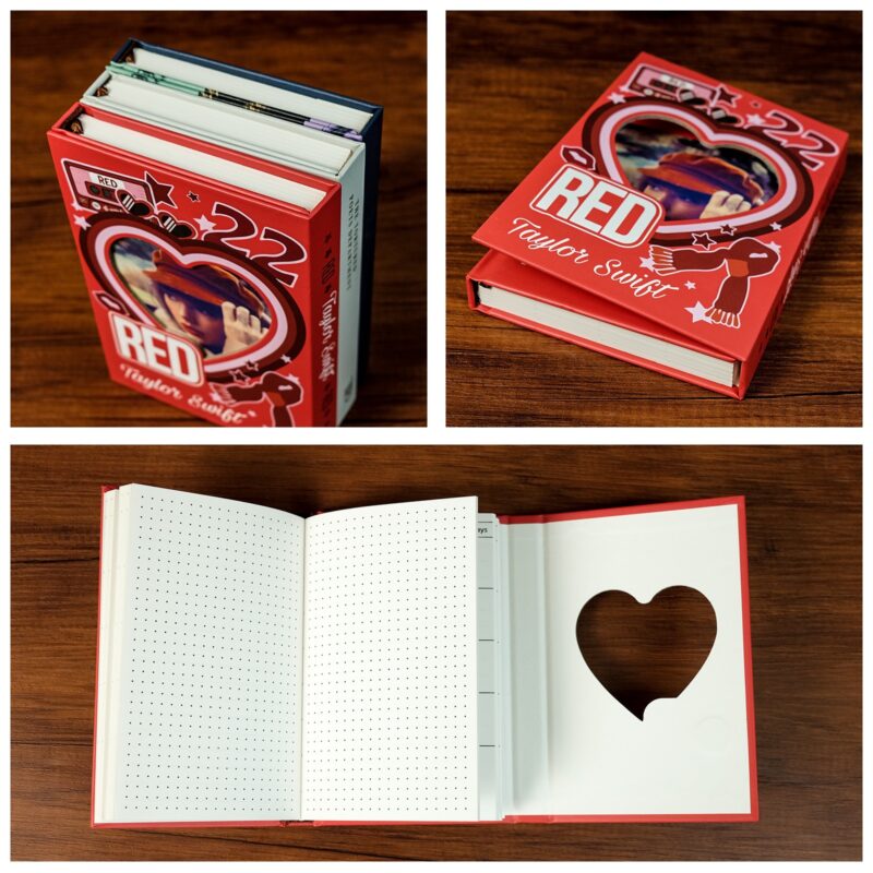 Custom Taylor Swift Hardcover Notebook & Journal | The TTPD | RED | The Eras Tour Notebook | Swiftie Inspired Notebook - Image 11