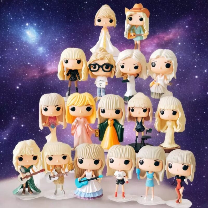 Taylor Swift Inspired Collectible Figurine | Custom Taylor Swift Pop Vinyl Figure