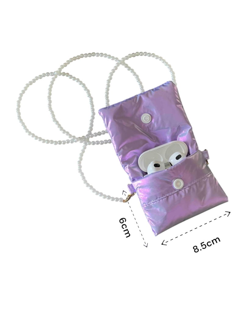 tay earphone case with measurement