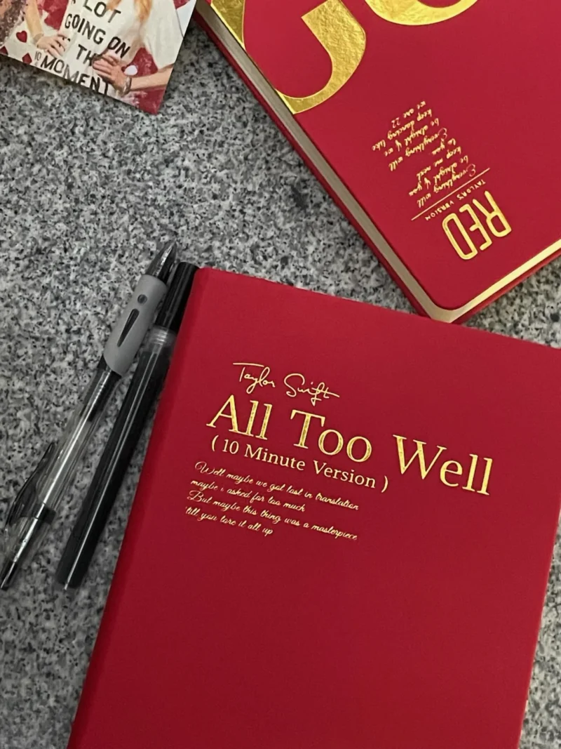 All Too Well A5 Notebook | "22" A5 Notebook | Customizable Page Options - Image 6