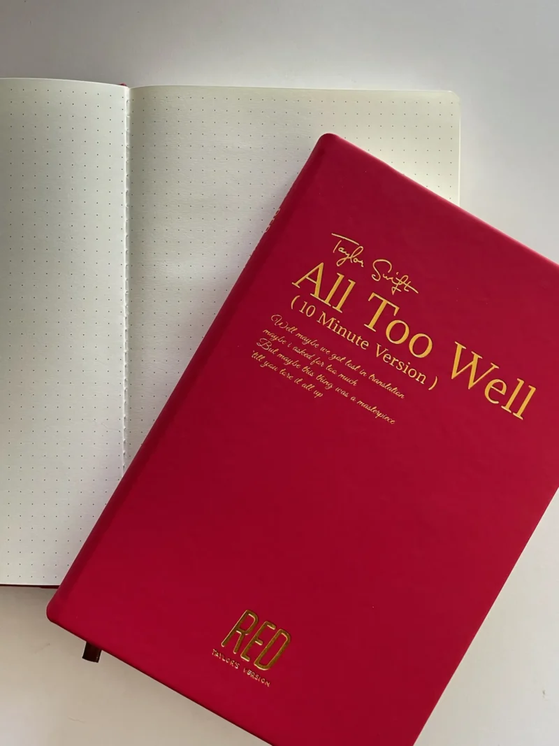 All Too Well A5 Notebook | "22" A5 Notebook | Customizable Page Options - Image 3