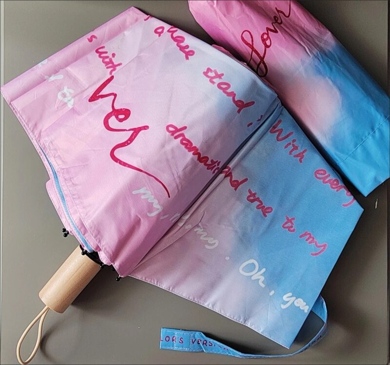 Taylor Swift Lover Manual Folding Umbrella | Swiftie Merch - Image 8