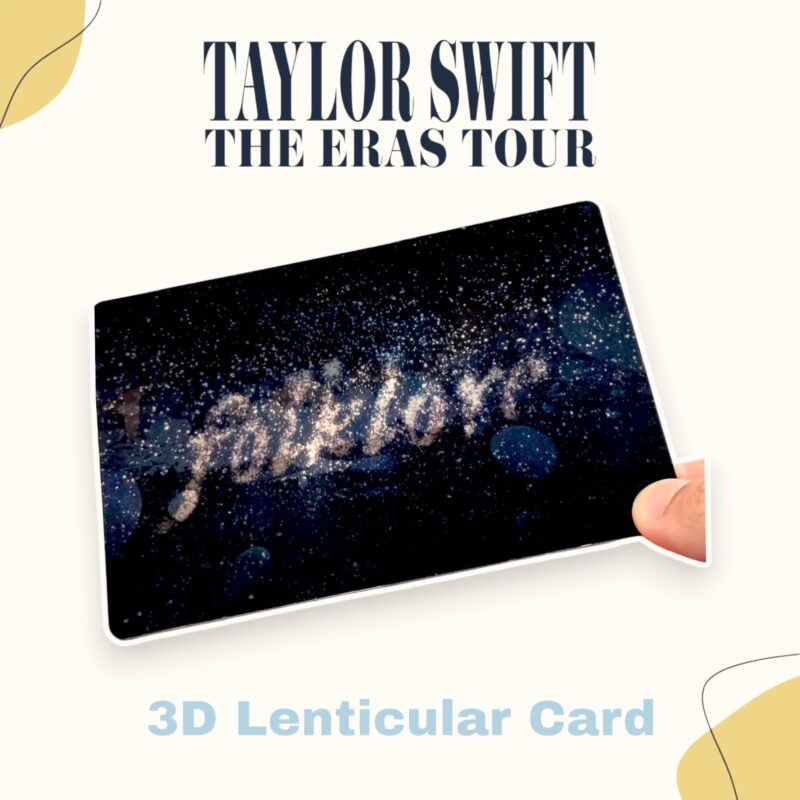 Taylor Swift Ears Tour 3D Lenticular Flip Card - Image 5