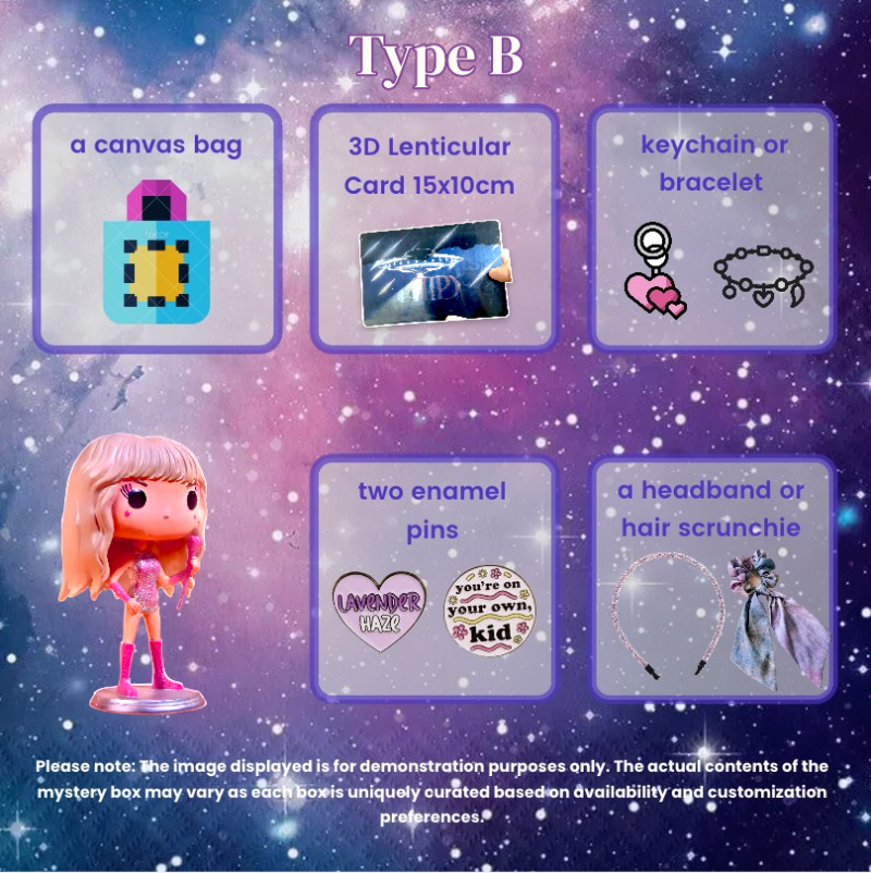 Taylor Swift Mystery Gift Box - Customizable Taylor Swift Era-Inspired Box - Image 3
