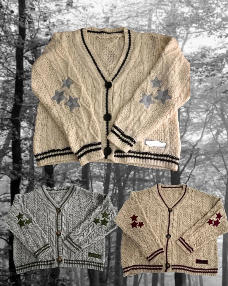 Folklore Star Cardigans - with TS Name Patch