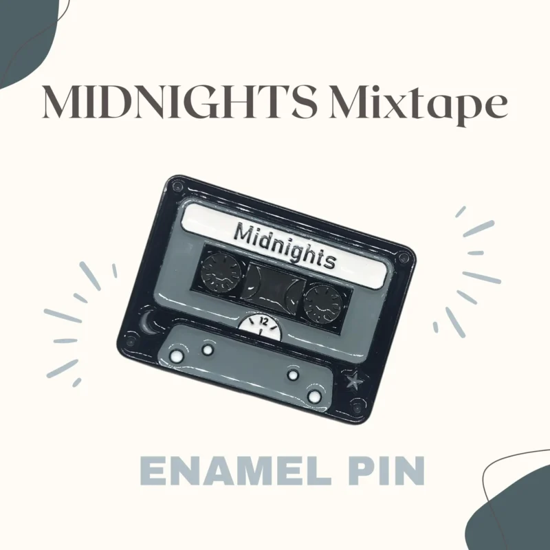 Taylor Swift Enamel Pins #10 | Taylor Inspired Mixtape-Styled Enamel Pin | set of 9 eras - Image 7