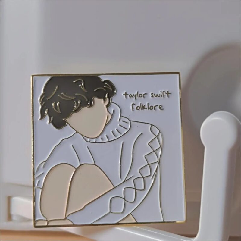 Taylor Swift Vinyl Cover Enamel Pins Set #1 - Image 3