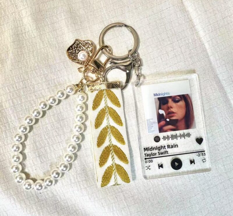 TS Custom Song Acrylic Keychain