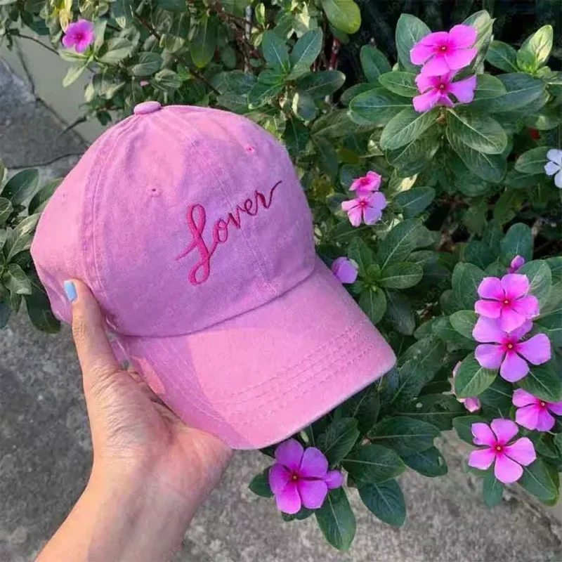 Taylor Swift Lover Embroidered Baseball Cap | Vintage Washed Dad Hat in 16 Colors