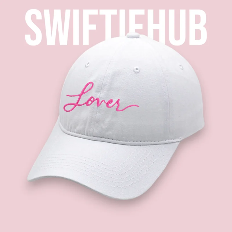 Taylor Swift Lover Embroidered Baseball Cap | Vintage Washed Dad Hat in 16 Colors