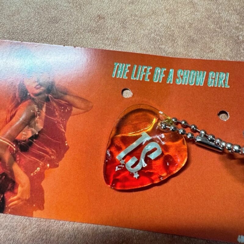 TS Album Acrylic Wave Guitar Pick Keychains - 4 Pieces