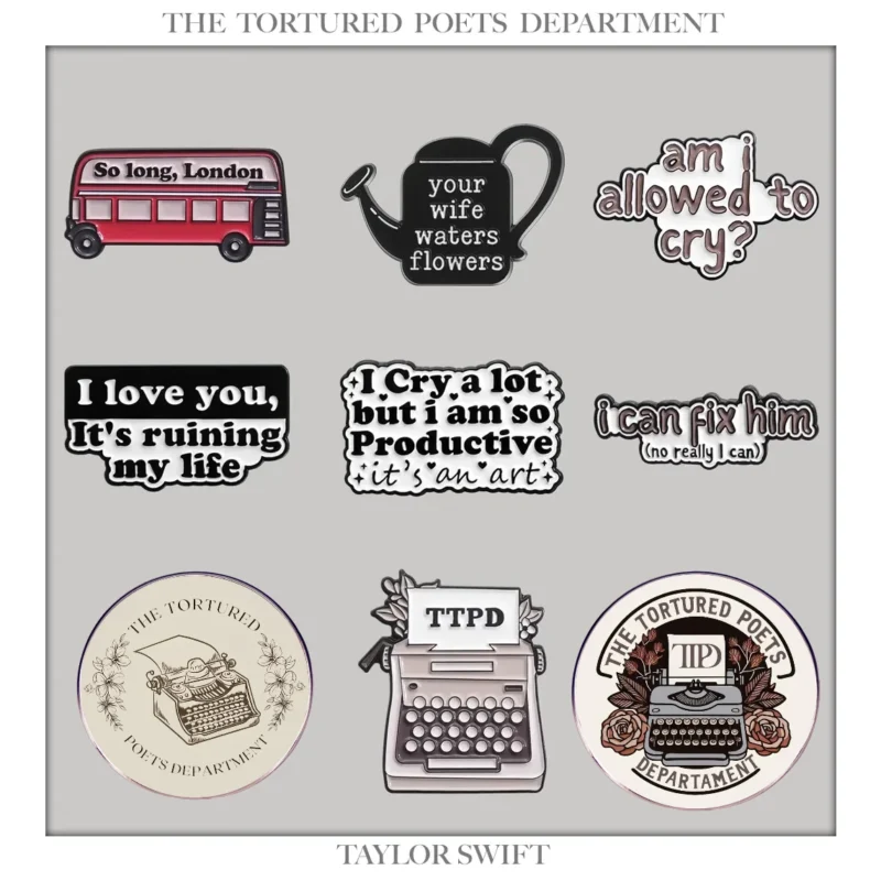 TTPD Enamel Pins