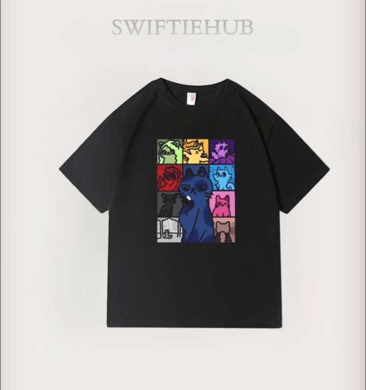 The Eras Tour (Cat Version) Cotton Graphic Tee