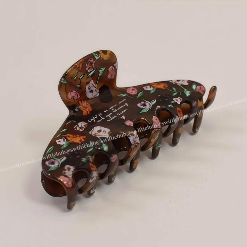 You're On Your Own, Kid Claw Clip | Eras Tour Floral Hair Accessory