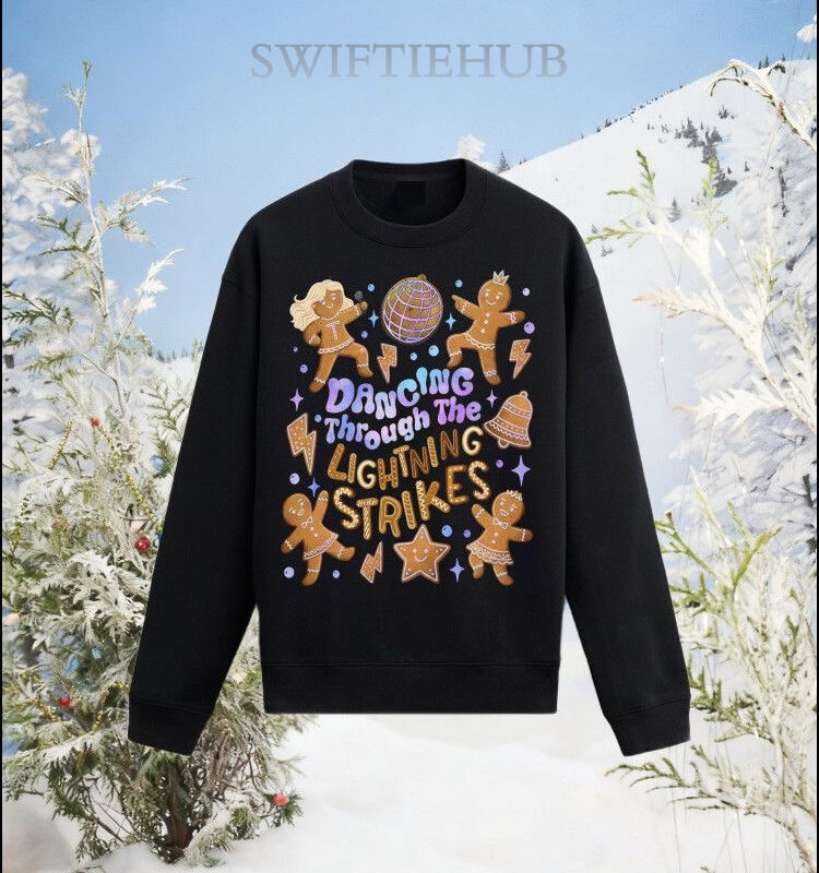 "Dancing Through the Lightning Strikes" Gingerbread Holiday Collection