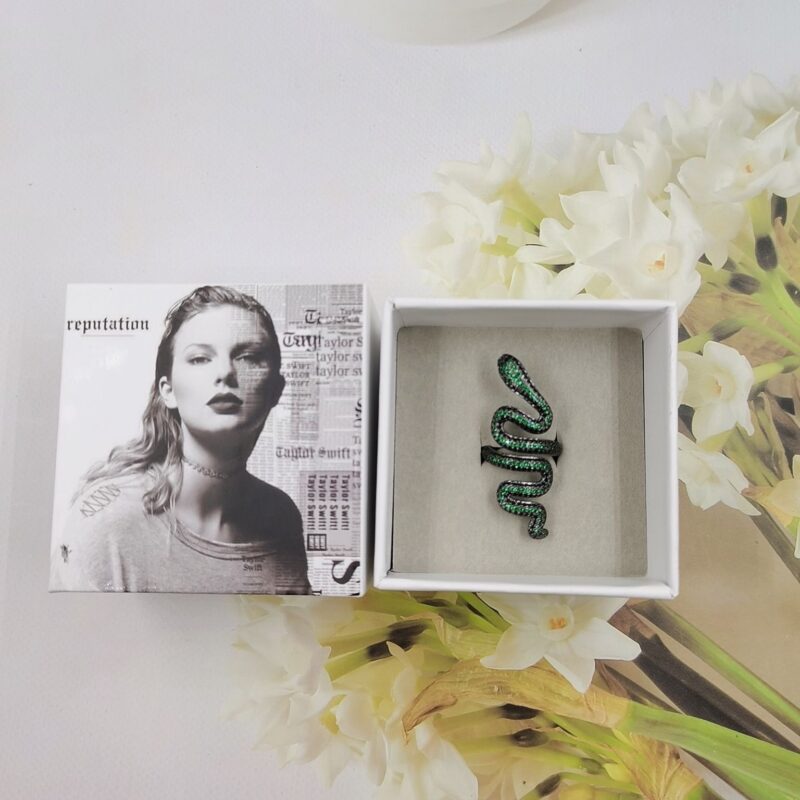 Reputation Snake Ring | Eras Tour Concert & Movie Inspired Statement Jewelry