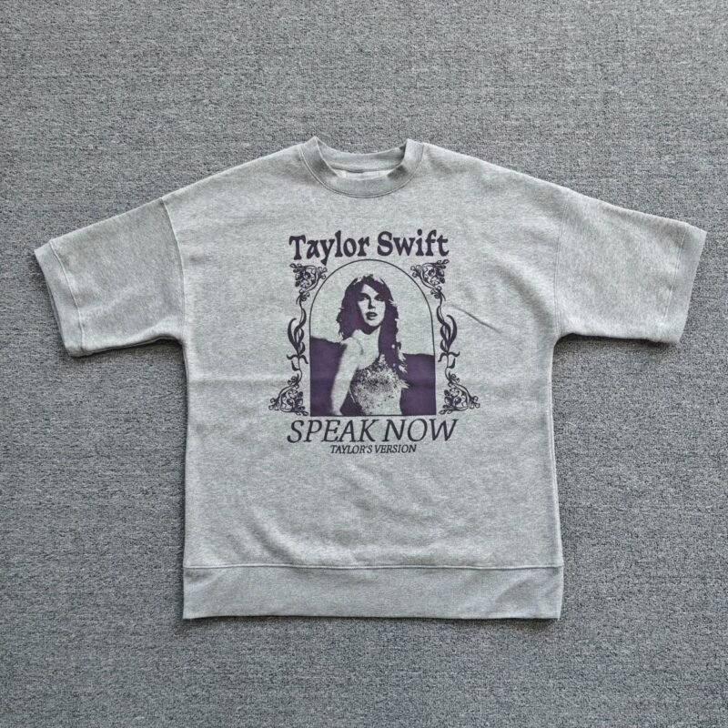Speak Now (Taylor's Version) Heather Gray Fleece T-Shirt – Official Inspired Style