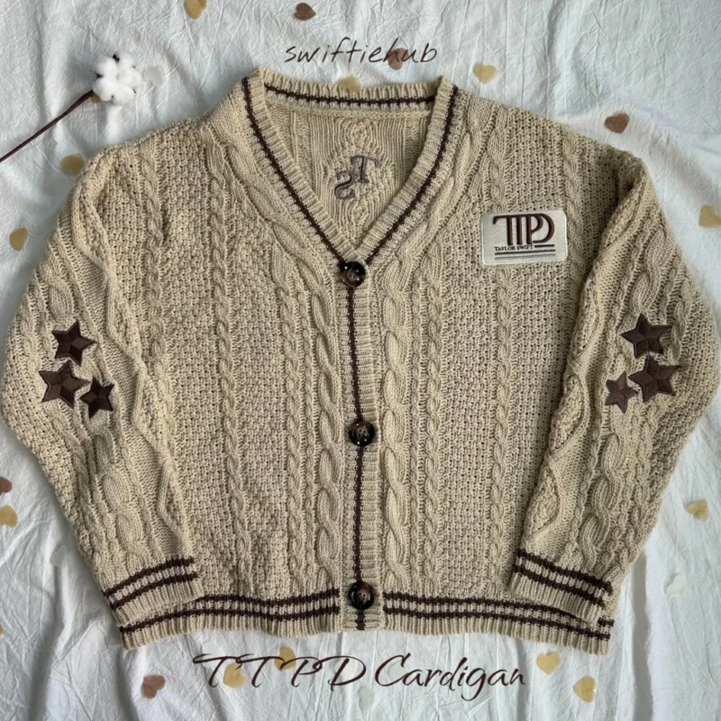 The Tortured Poets Department Official Style Cardigan – TTPD Era Knit
