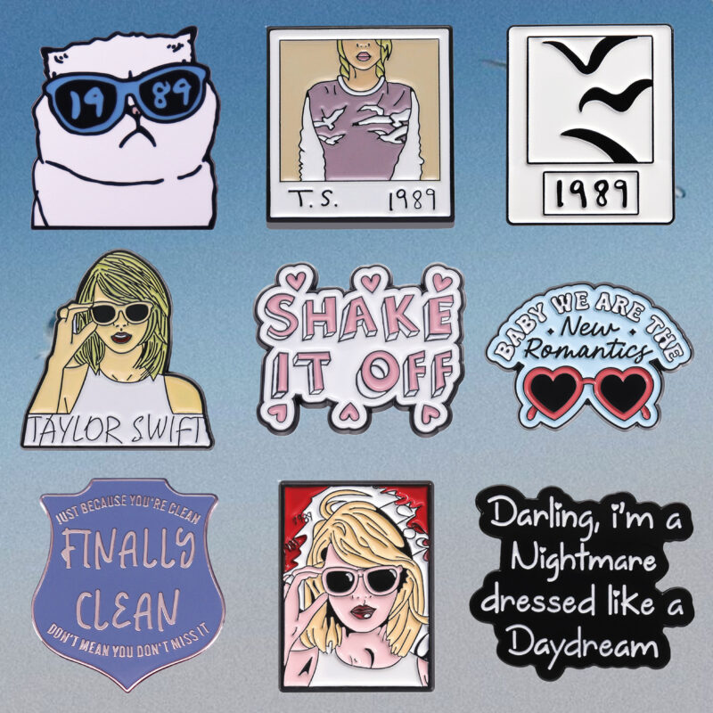 1989 Enamel Pins | "Style" Never Goes Out of Fashion Enamel Collection