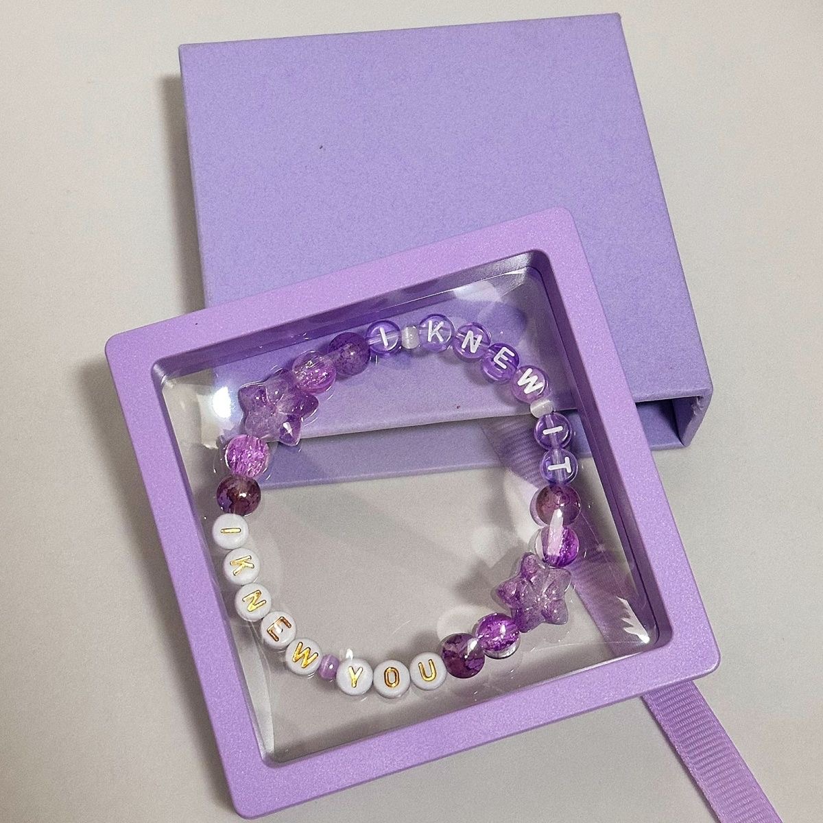 "I Knew It, I Knew You" Toy Story 5 Themed Taylor Swift Friendship Bracelet with Matching Display Box - Image 4