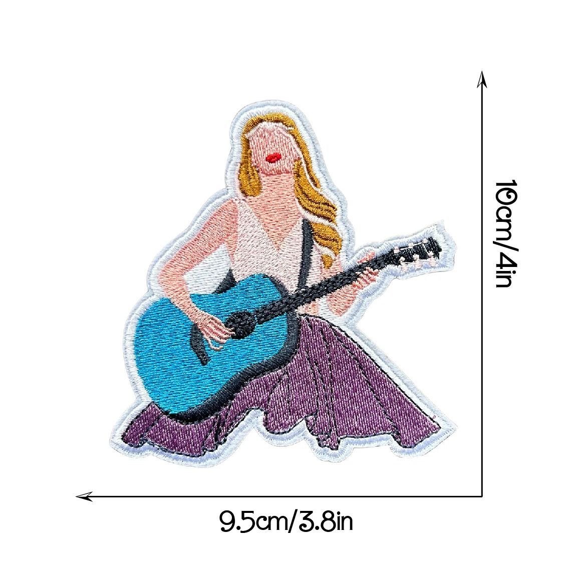 Taylor Swift Eras Tour Embroidered Patches Set#1 | 10pcs | Iron-On Sew-On - Image 2
