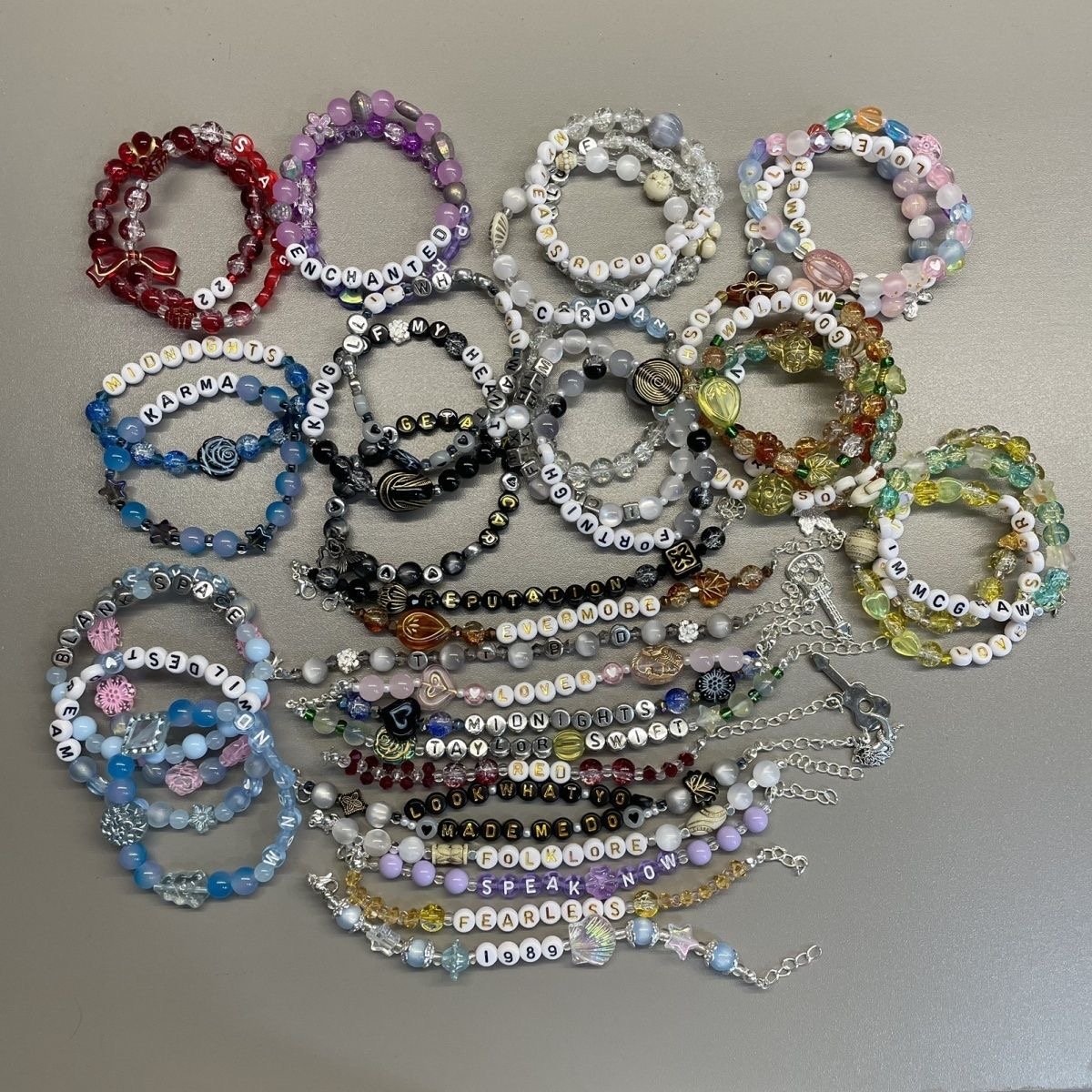 Friendship Bracelet Mystery Box | 5 Random Handmade Bracelets, 5.5–6.3 in / 14–16 cm