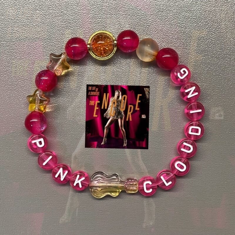 Pink Clouding Inspired Friendship Bracelet