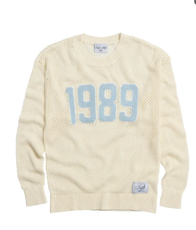 1989 Inspired Open-Knit Sweater | Crochet Style Pullover