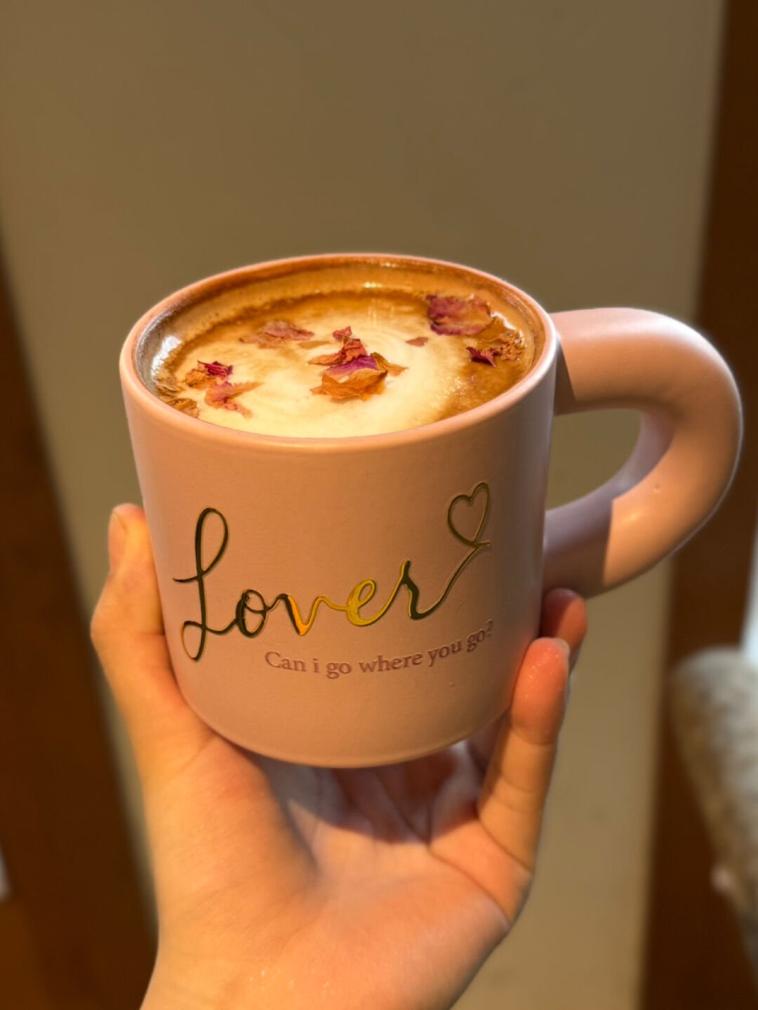 Lover Era Inspired Mug | "Can I Go Where You Go?" Heart Design | 350ml Ceramic Coffee Cup - Image 2