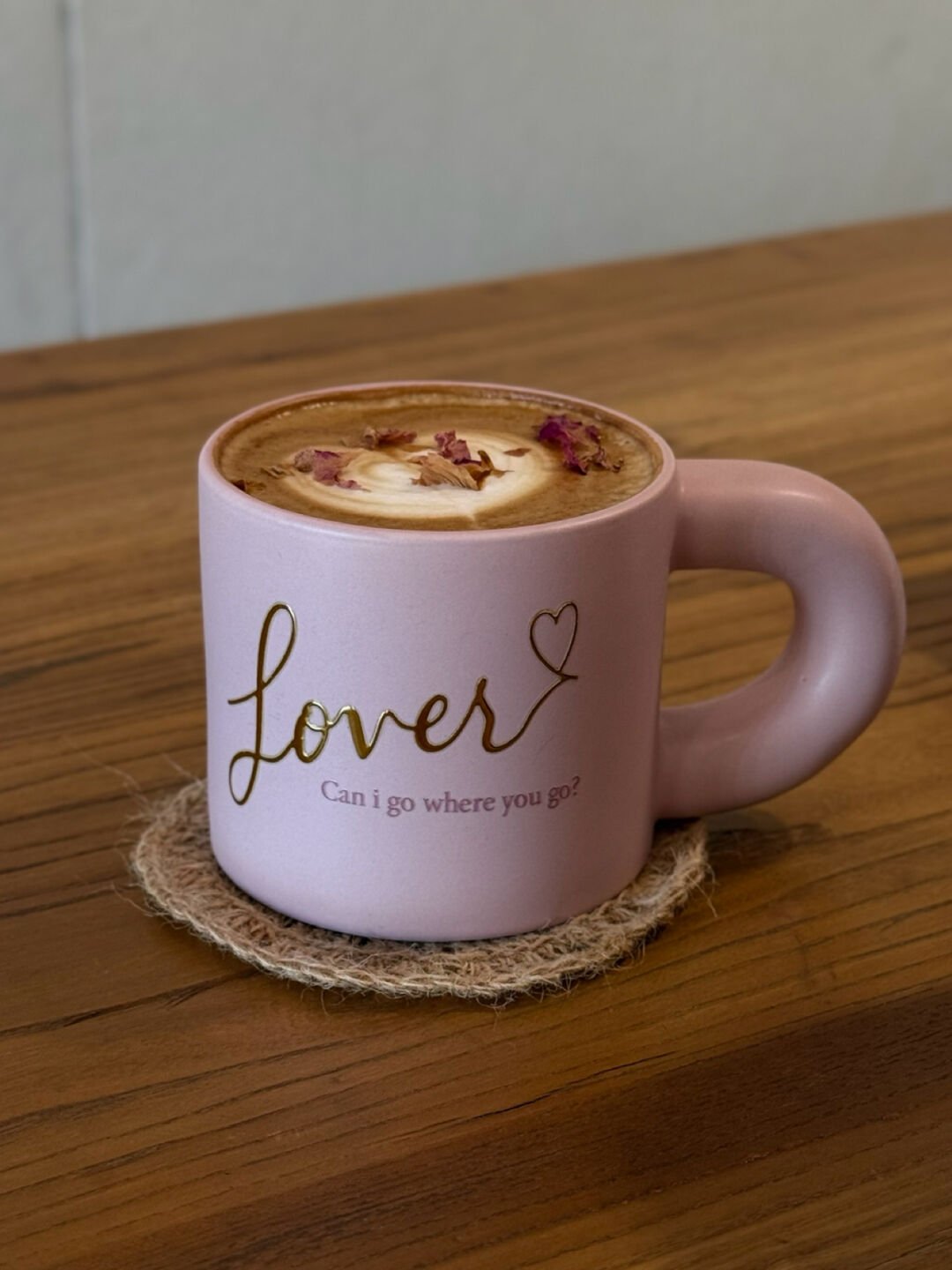 Lover Era Inspired Mug | "Can I Go Where You Go?" Heart Design | 350ml Ceramic Coffee Cup - Image 6