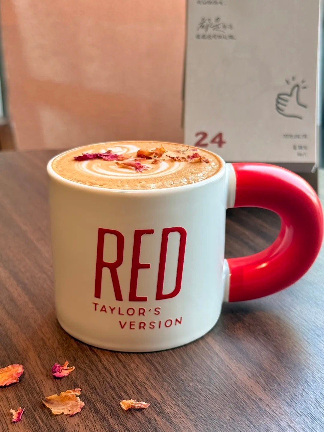 RED TV Inspired Mug | Bold Red Lettering | 350ml Ceramic Coffee Cup - Image 5