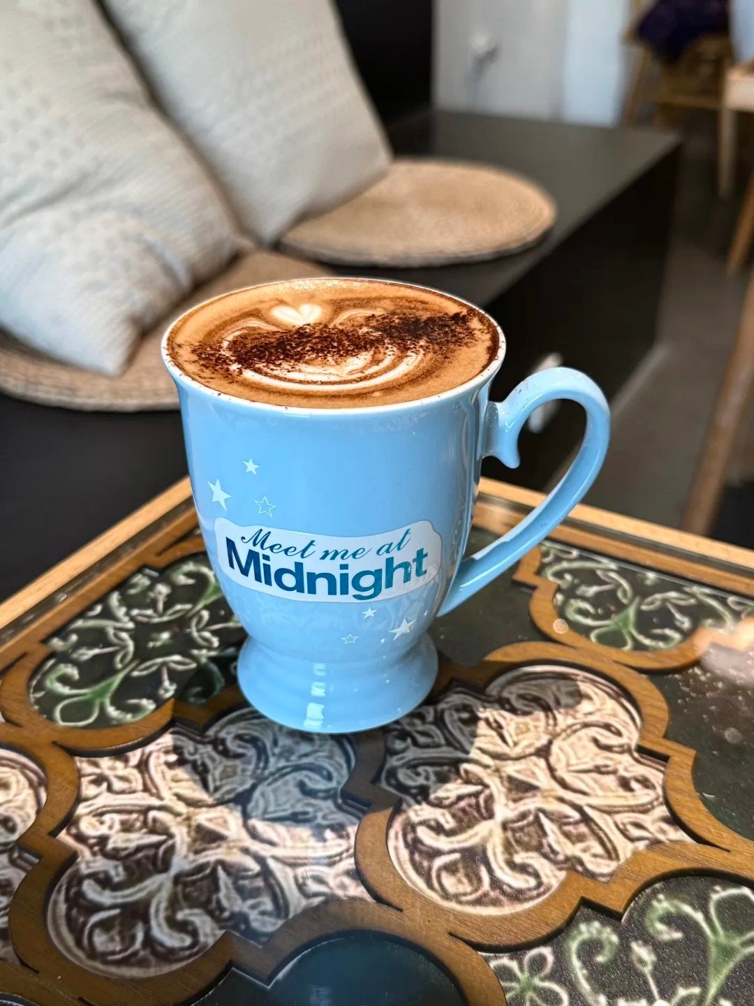 Midnights Inspired Mug | "Meet Me at Midnight" Stars Design | Ceramic Coffee Cup - Image 6