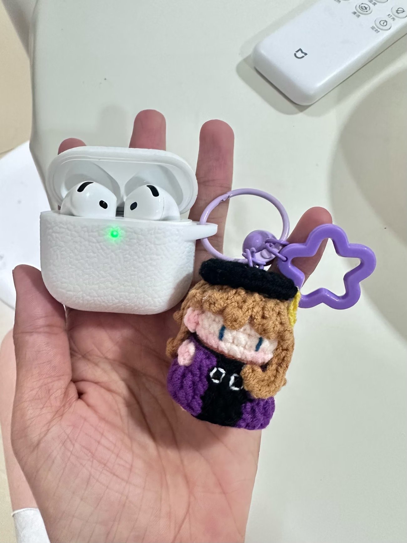 Taylor Swift Doctor Graduation Crochet Doll Charm | 1.6-2in / 4-5cm | Keychain & Bag Charm - Image 5