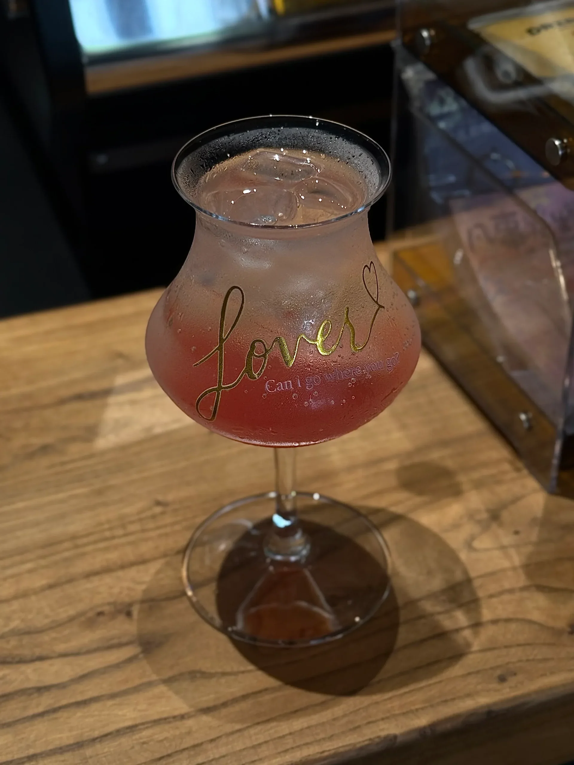 Lover Inspired Vintage Pink Glass Goblet | 13.5oz / 400ml - Image 6