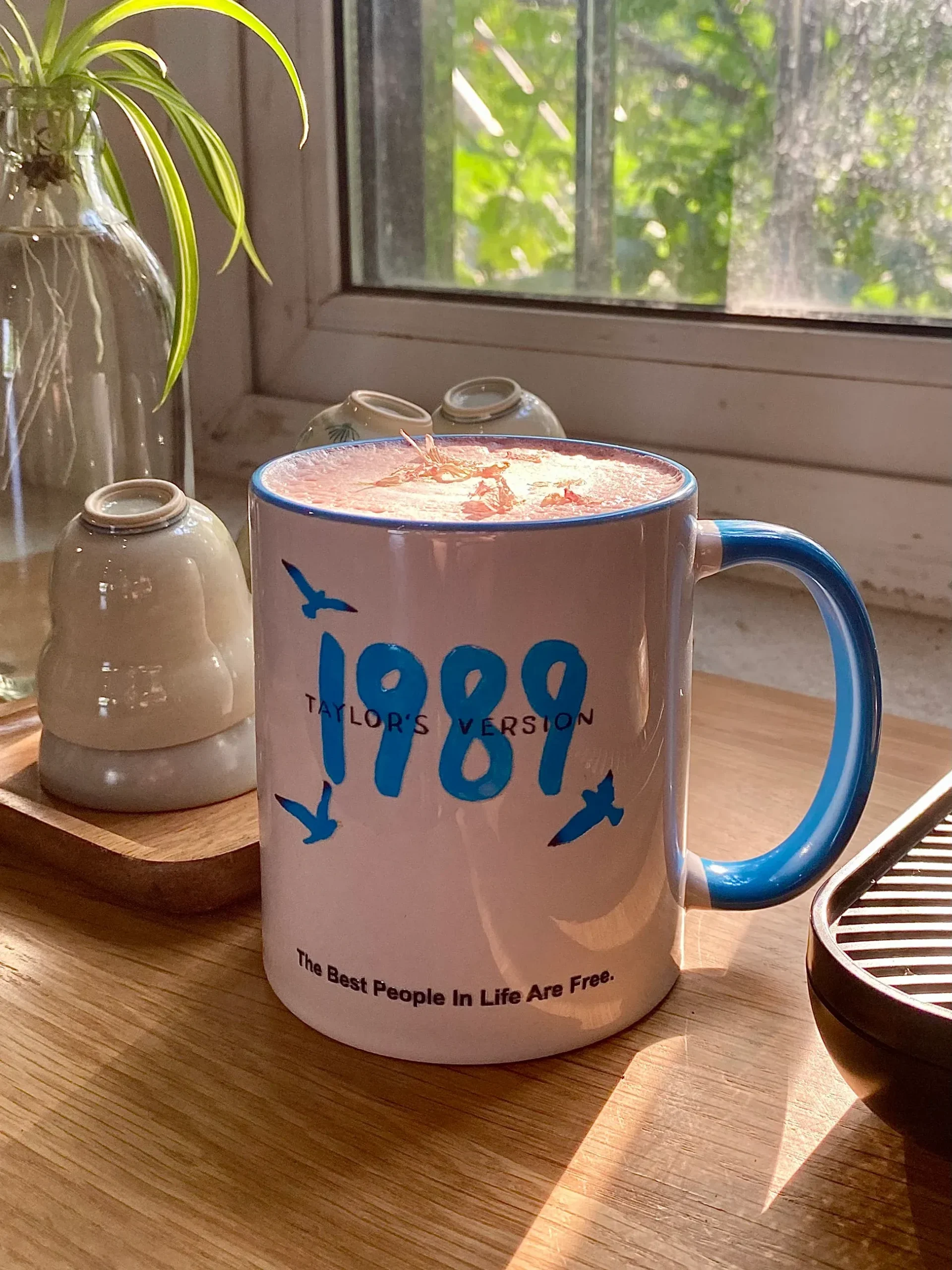 1989 Inspired Ocean Blue Seagull Ceramic Mug | 12oz / 350ml - Image 2