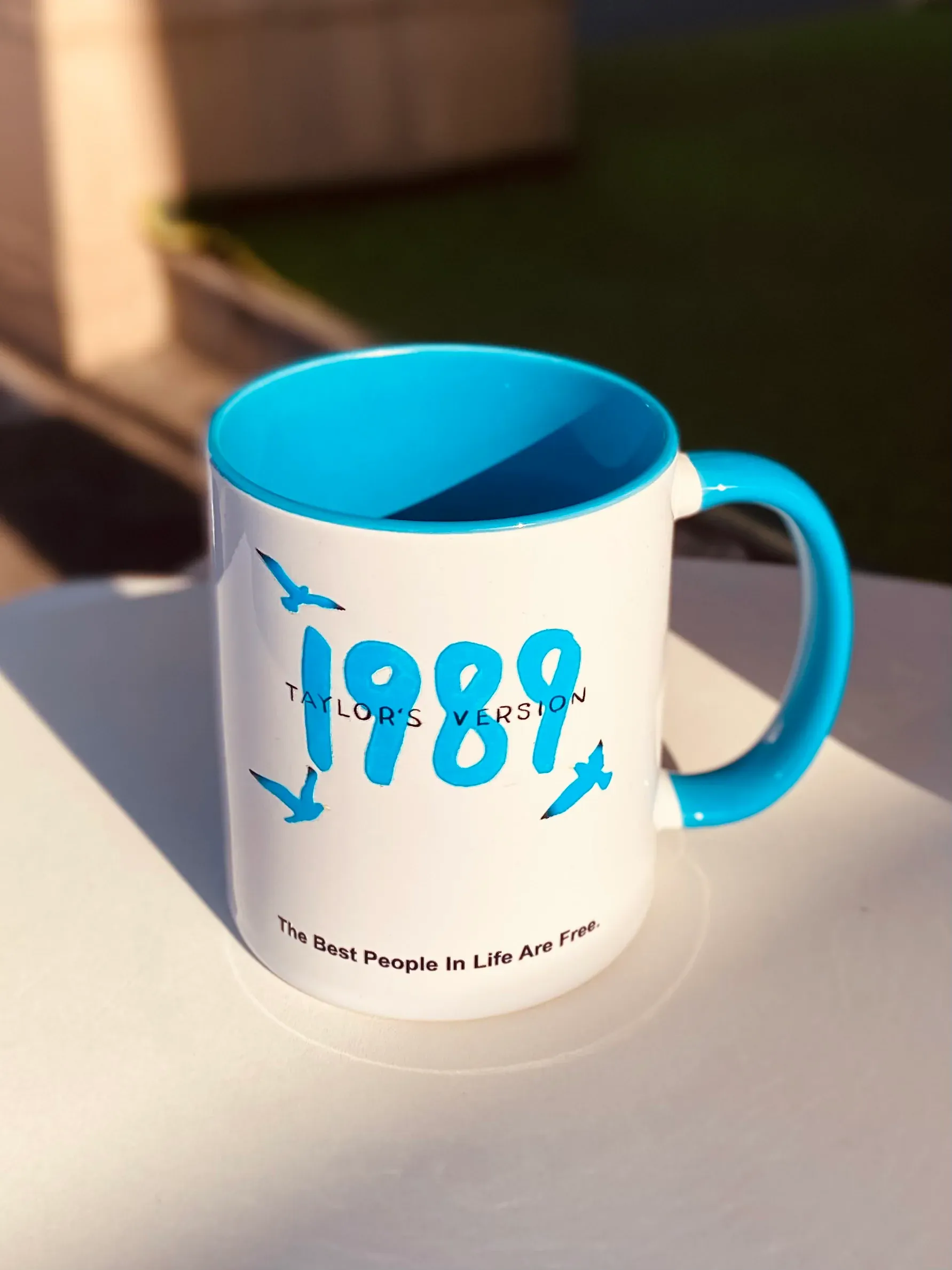 1989 Inspired Ocean Blue Seagull Ceramic Mug | 12oz / 350ml - Image 3