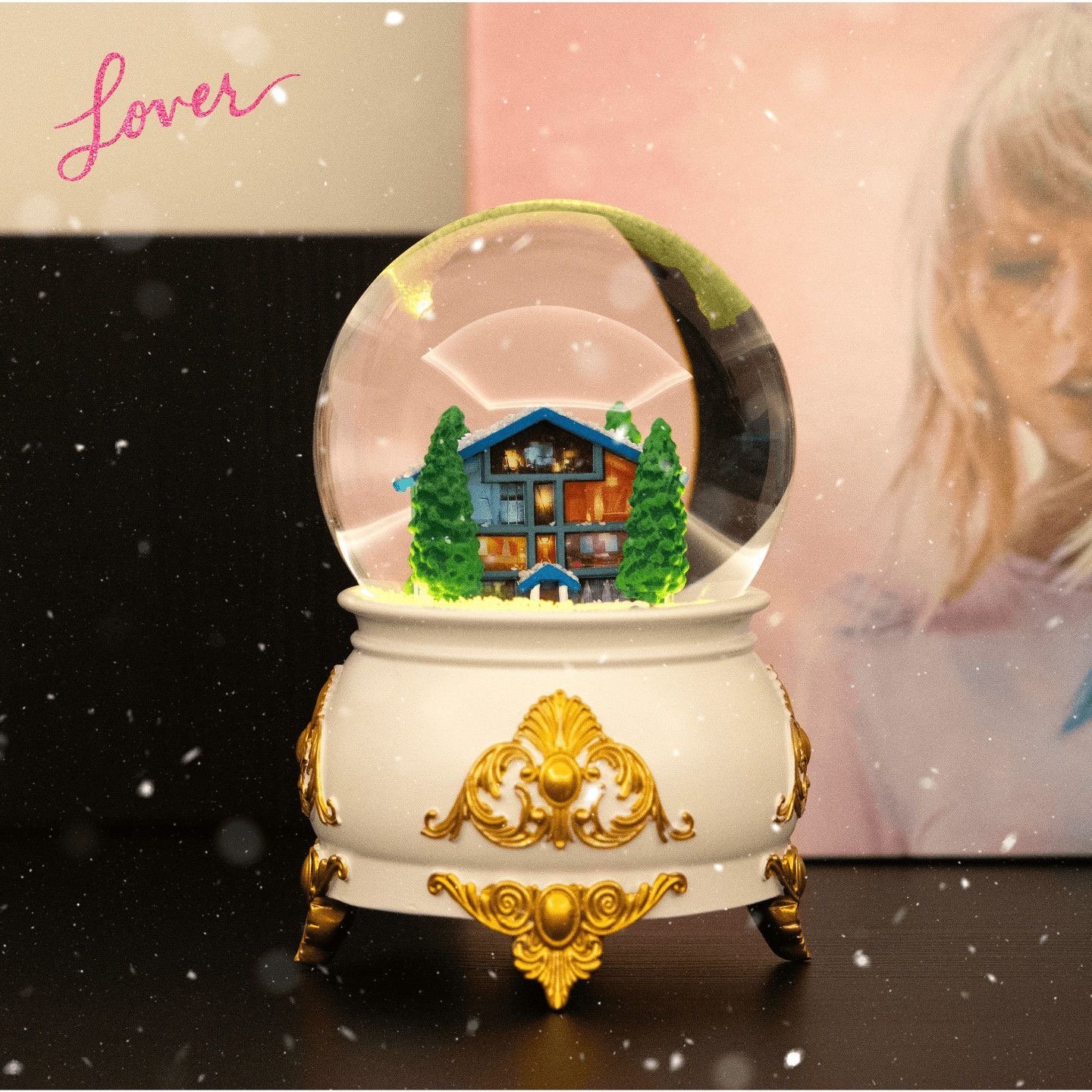 Lover Inspired Musical Snow Globe Replica | 6.3in / 16cm Tall with Night Light