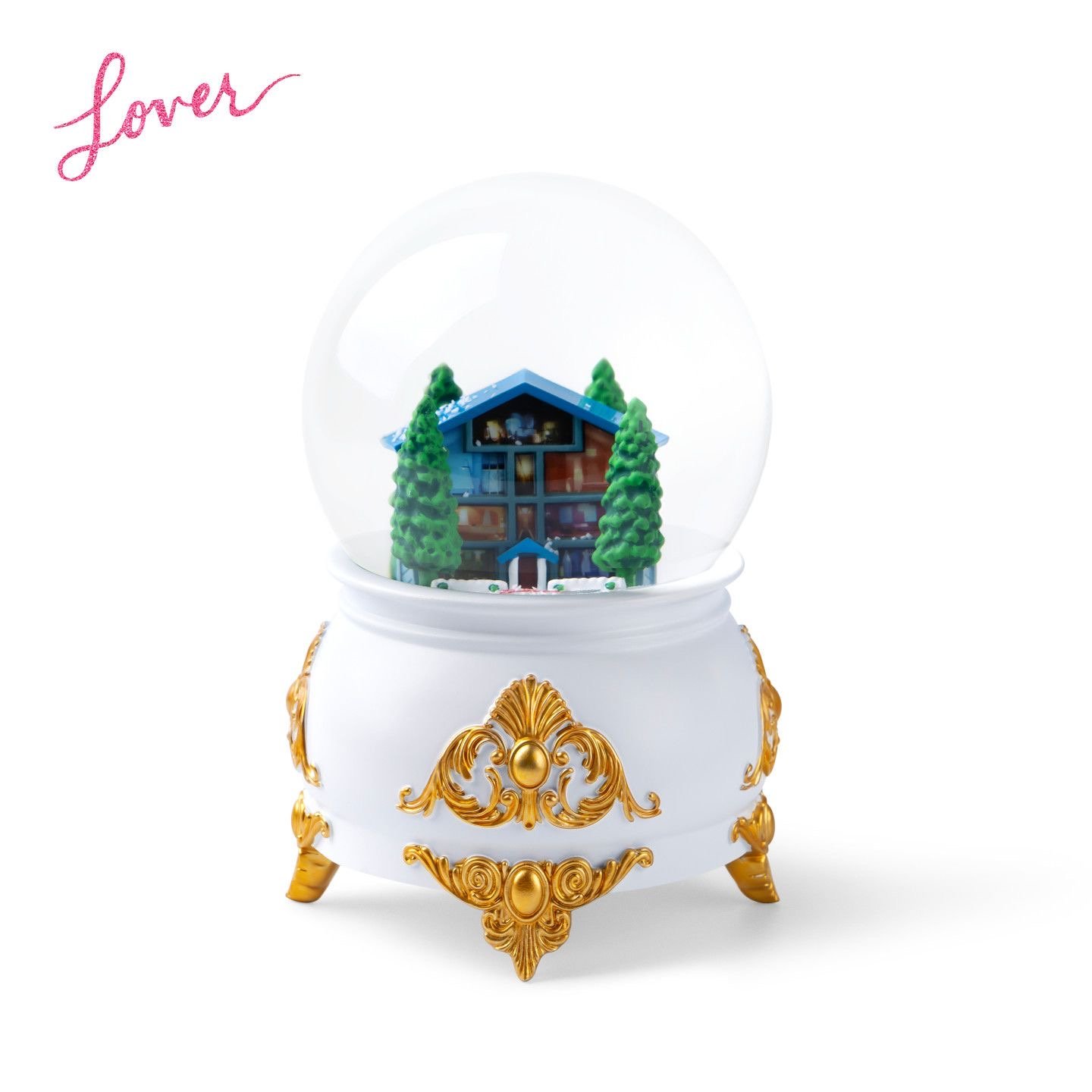 Lover Inspired Musical Snow Globe Replica | 6.3in / 16cm Tall with Night Light - Image 3