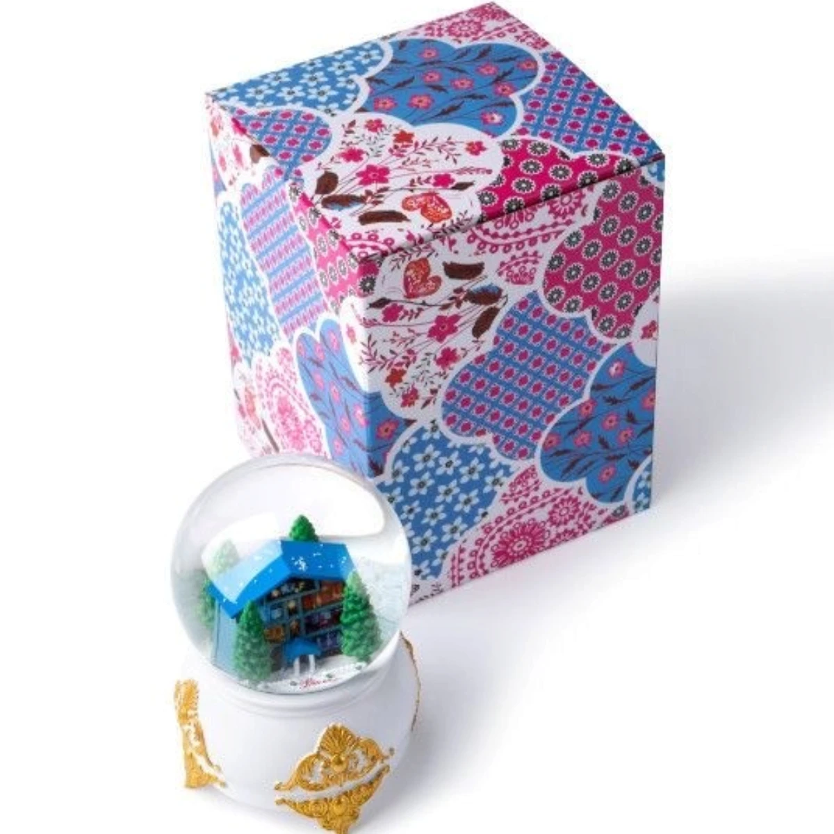 Lover Inspired Musical Snow Globe Replica | 6.3in / 16cm Tall with Night Light - Image 4