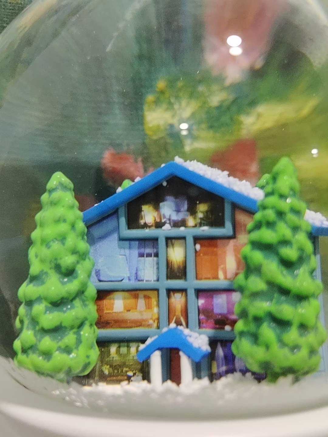Lover Inspired Musical Snow Globe Replica | 6.3in / 16cm Tall with Night Light - Image 6